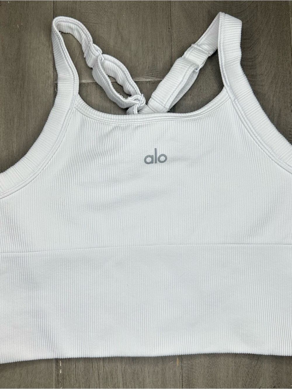 Alo Seamless Ribbed Favorite Full Length Bra Tank
White Size XS - Picture 11 of 11